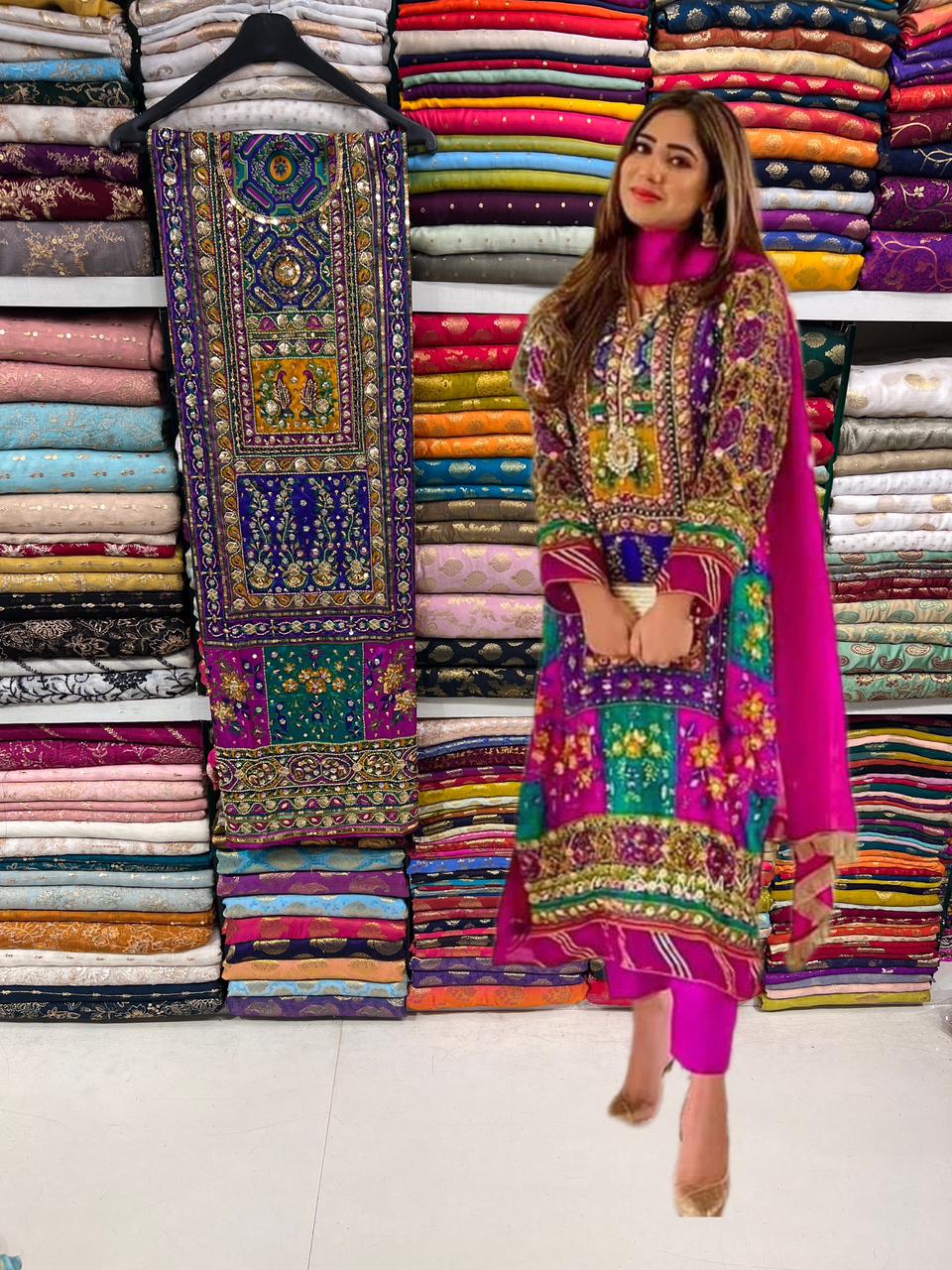 Haris Shakeel Embroidered Pakistani Original Collections