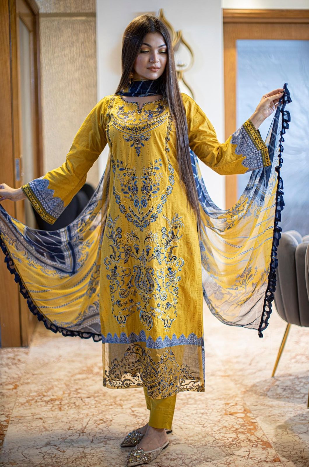 Embroidered Lawn Collection