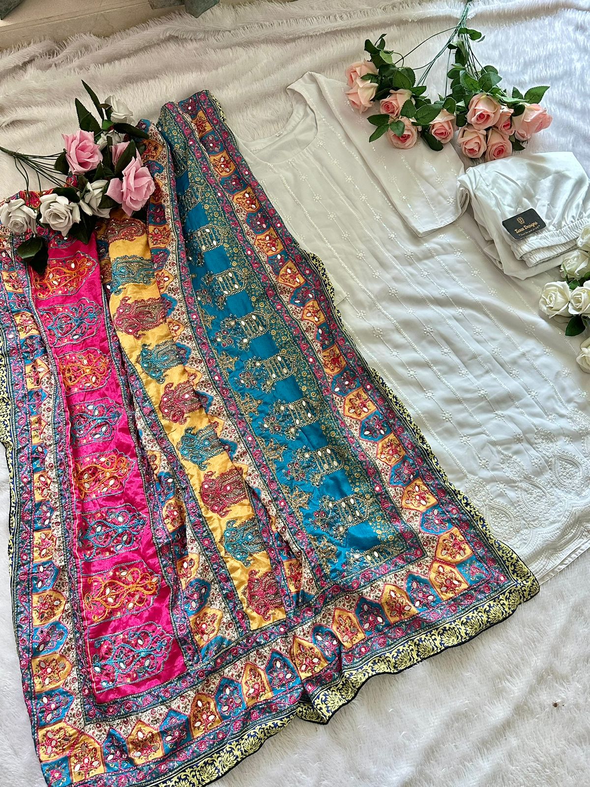 Pakistani Dupatta Inspired Collections