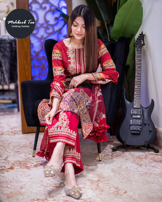 Embroidered Lawn Collection