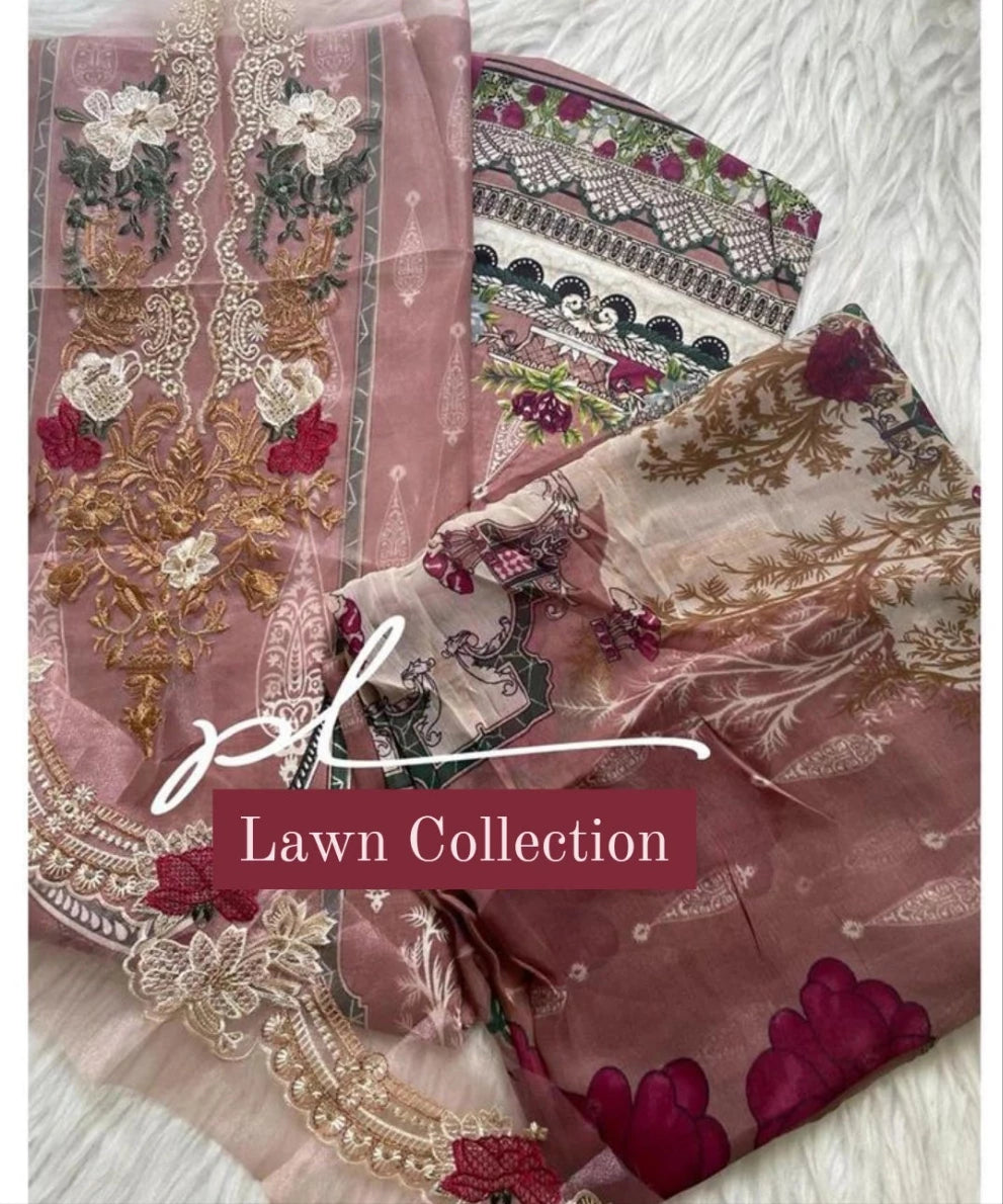 Embroidered Lawn Collection