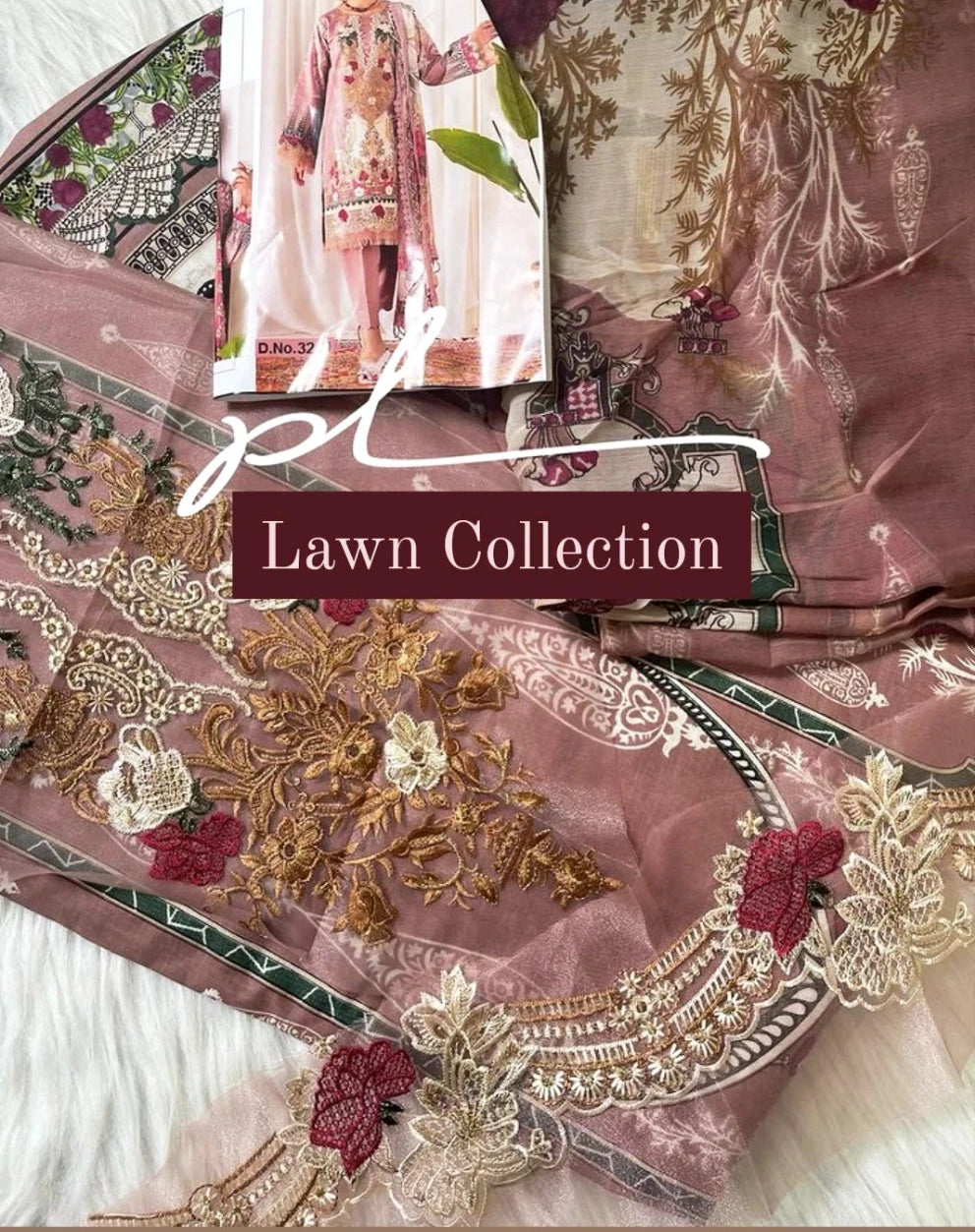 Embroidered Lawn Collection