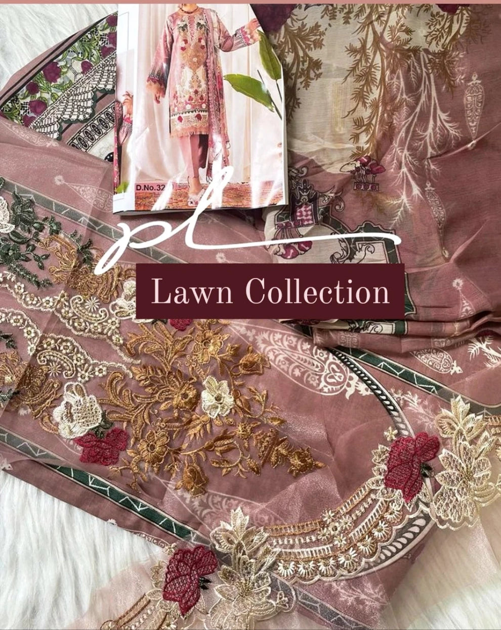 Embroidered Lawn Collection