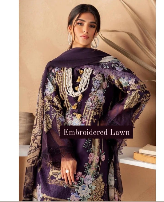 Embroidered Lawn Collection