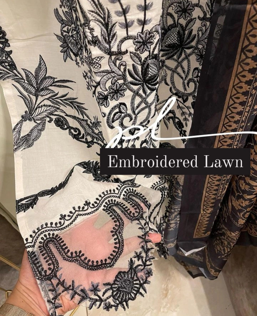 Embroidered Lawn Collection