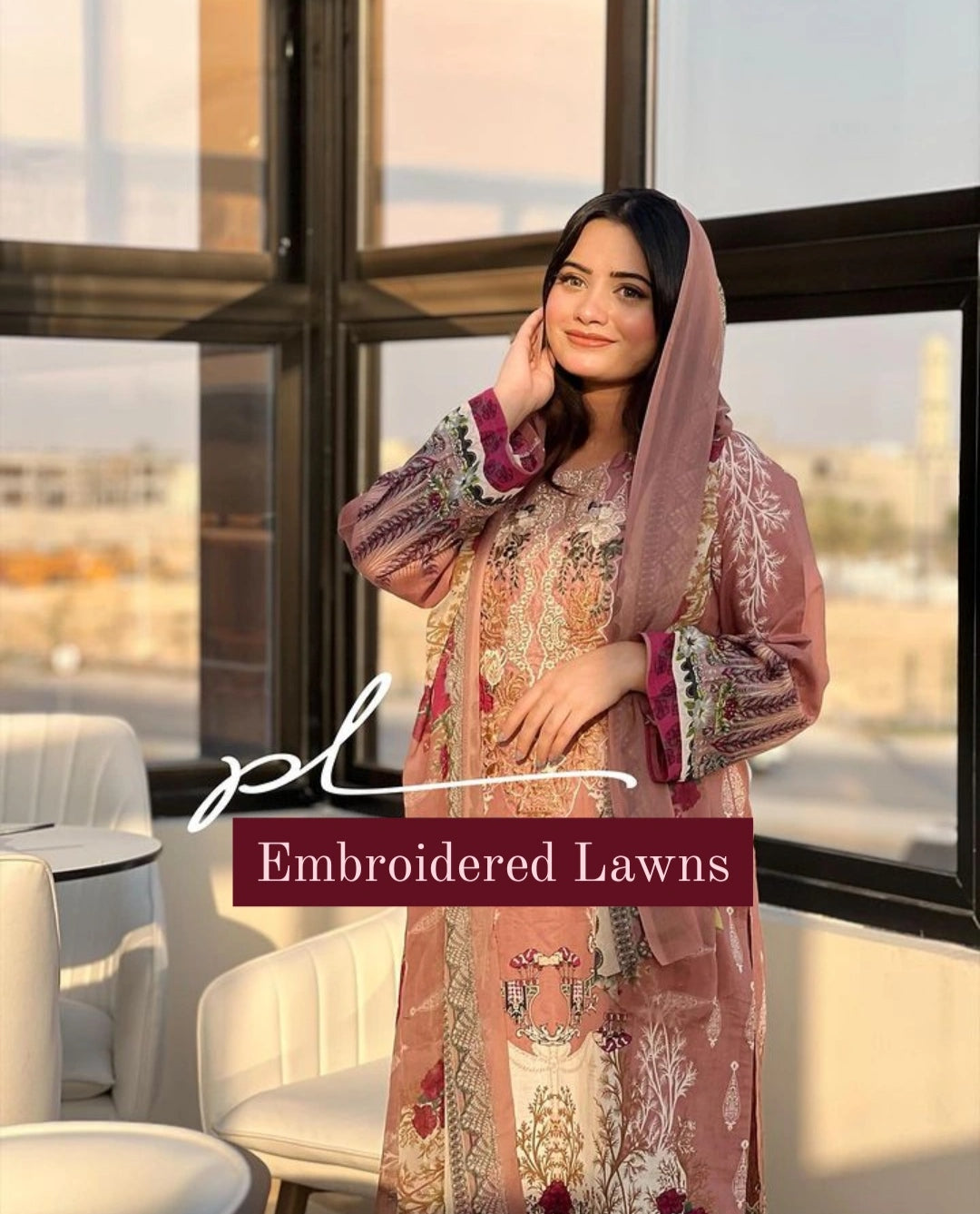 Embroidered Lawn Collection