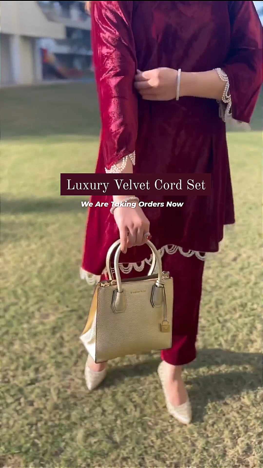 Luxury Velvet Cord Set