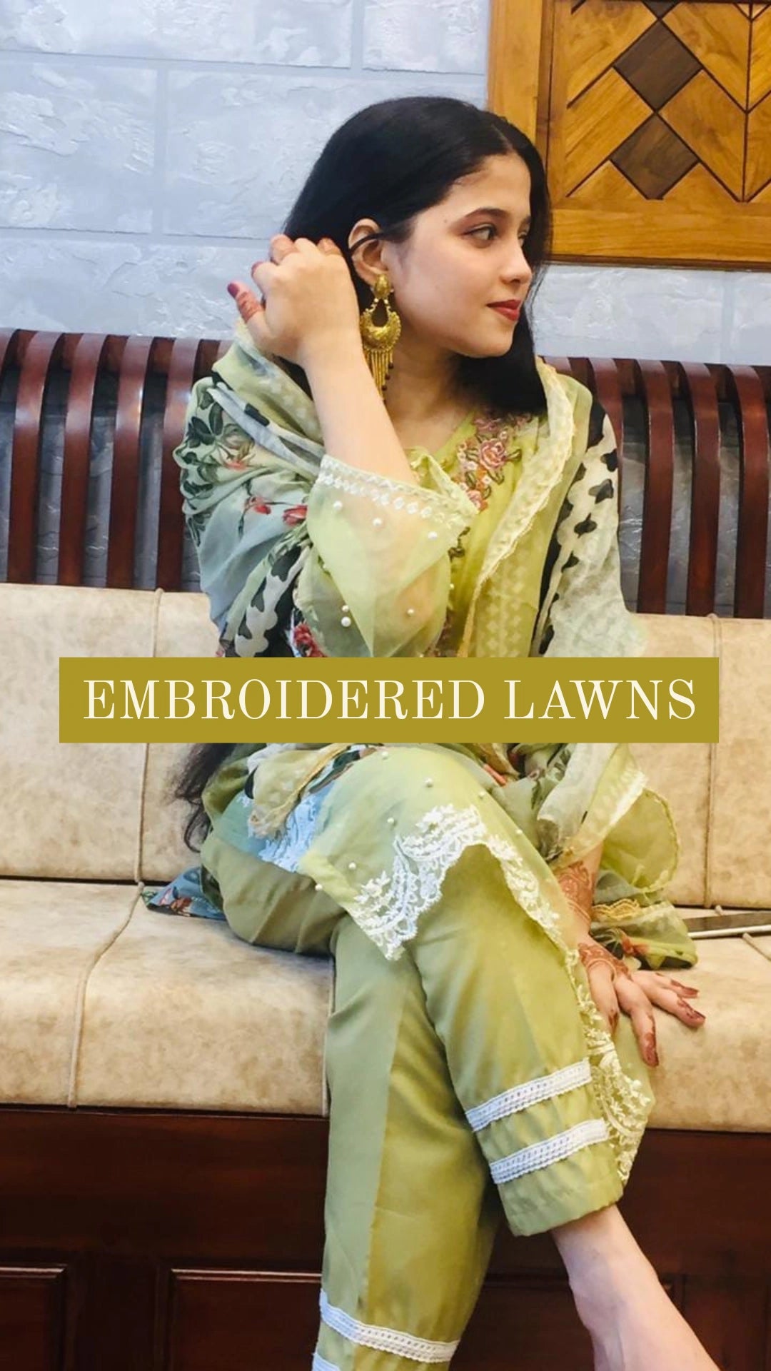 Embroidered Lawn