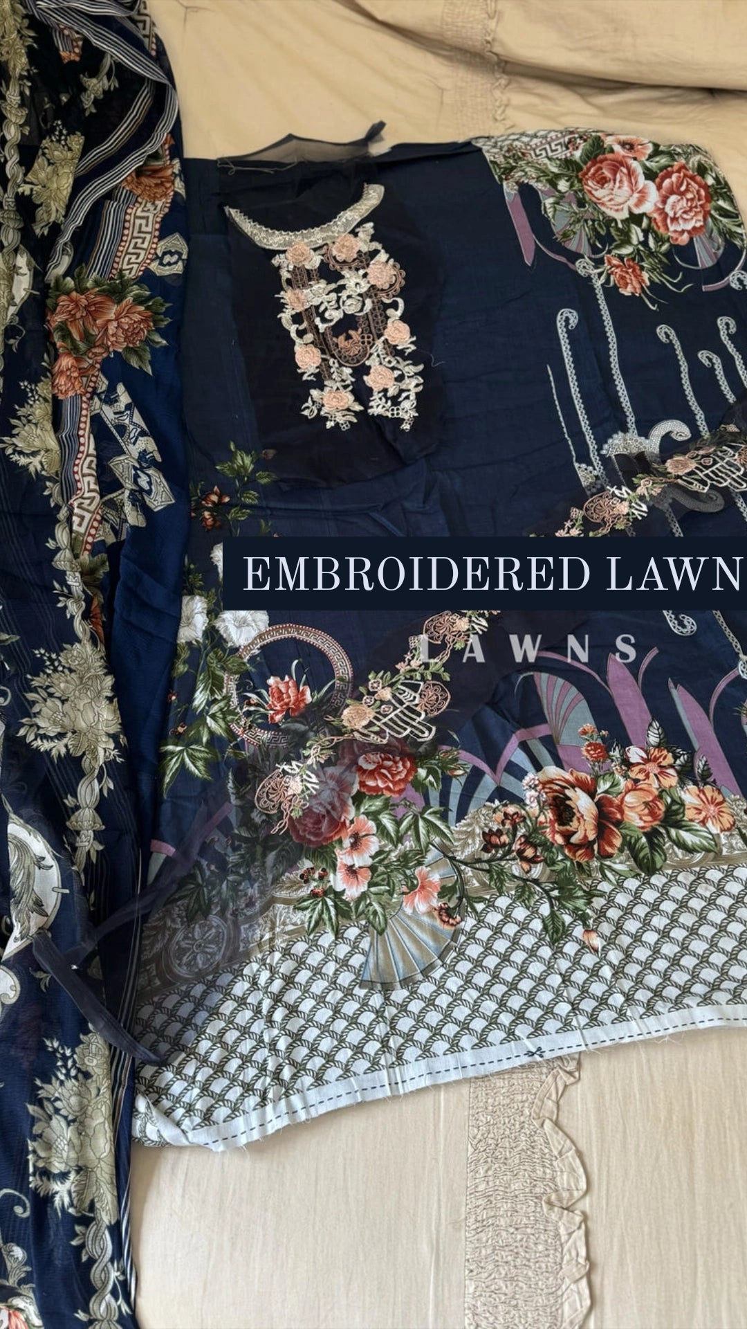 Embroidered Lawn