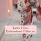 Lawn Floral Chikankari Collection