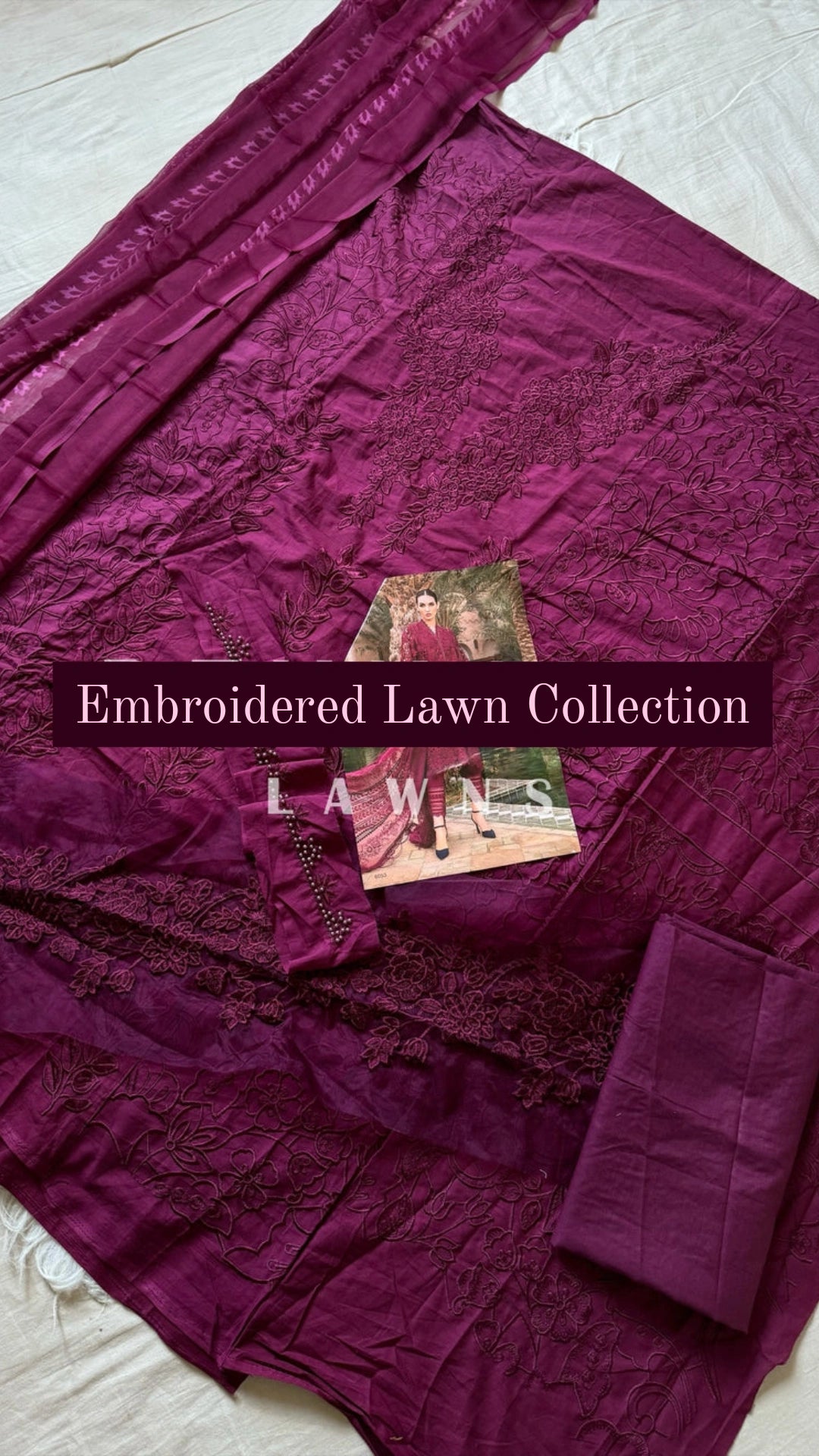 Embroidered Lawn Collection