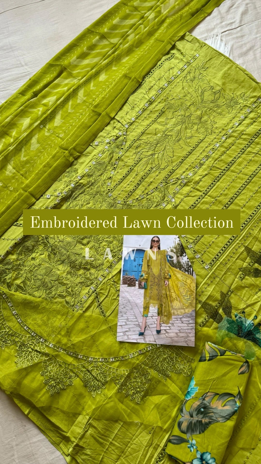 Embroidered Lawn Collection