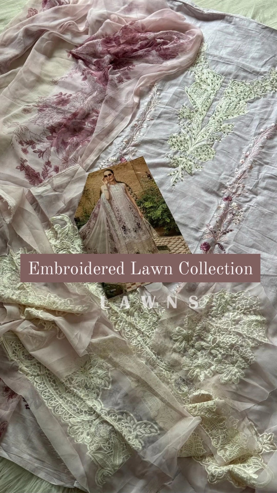 Embroidered Lawn Collection