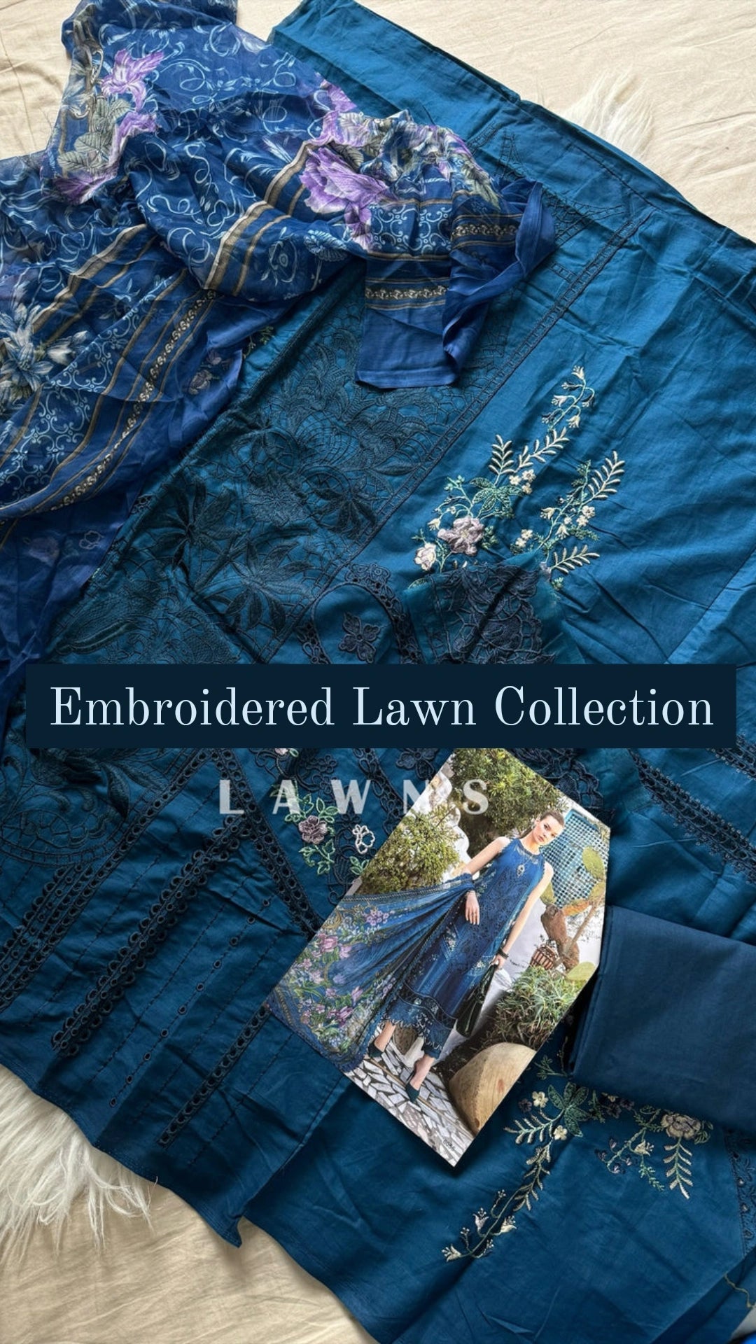 Embroidered Lawn Collection