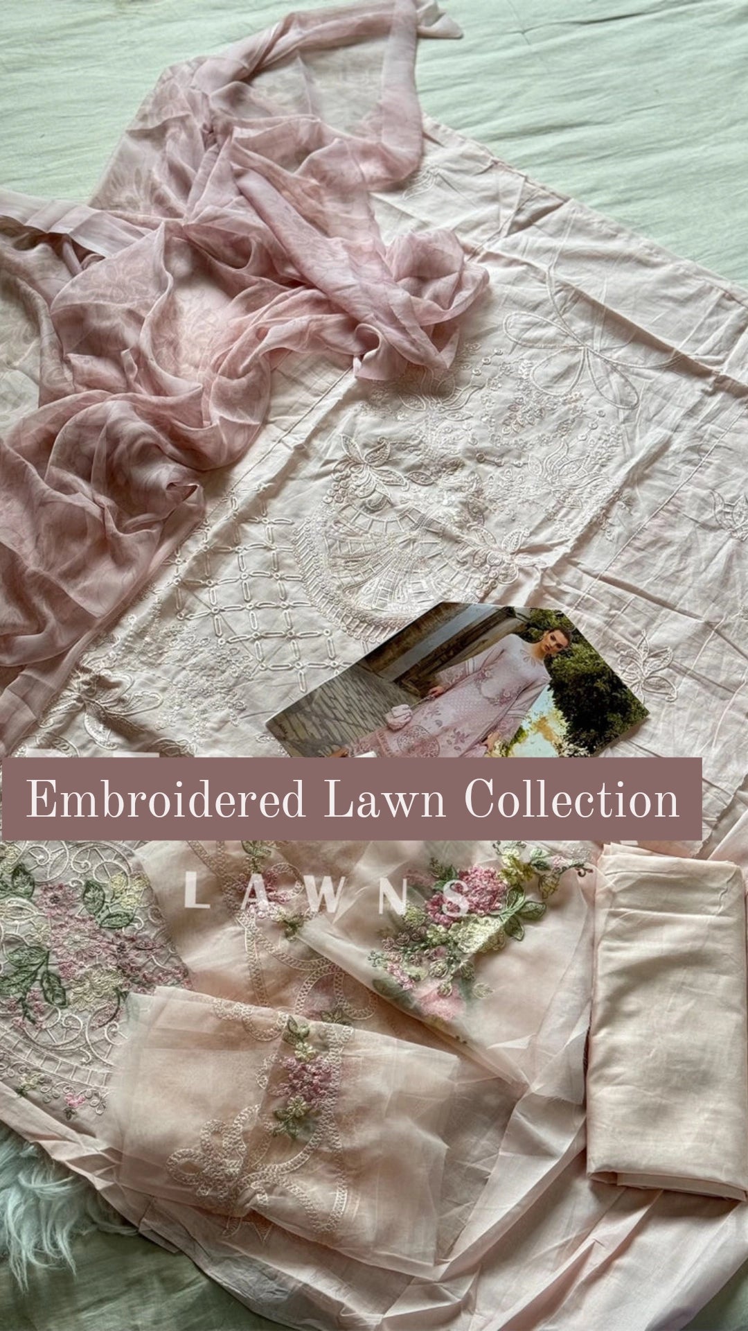 Embroidered Lawn Collection