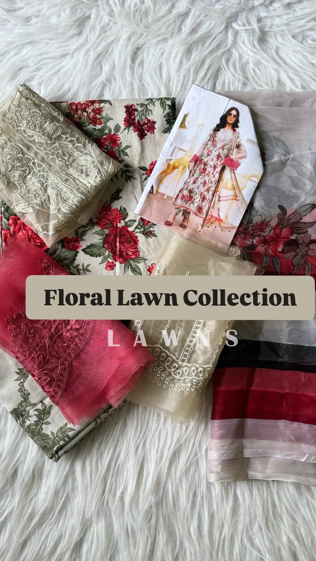 Lawn Floral Collection