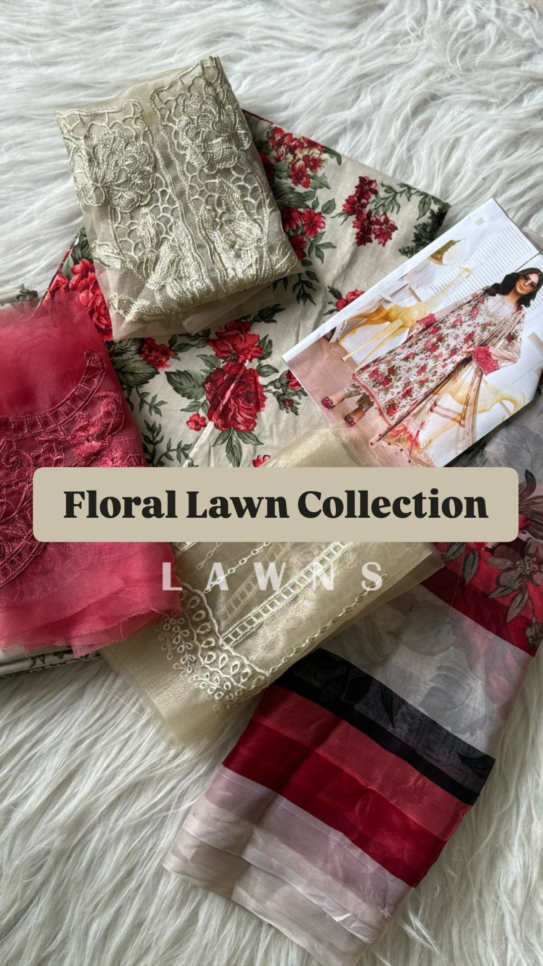 Lawn Floral Collection