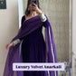 Mayra Velvet Anarkali