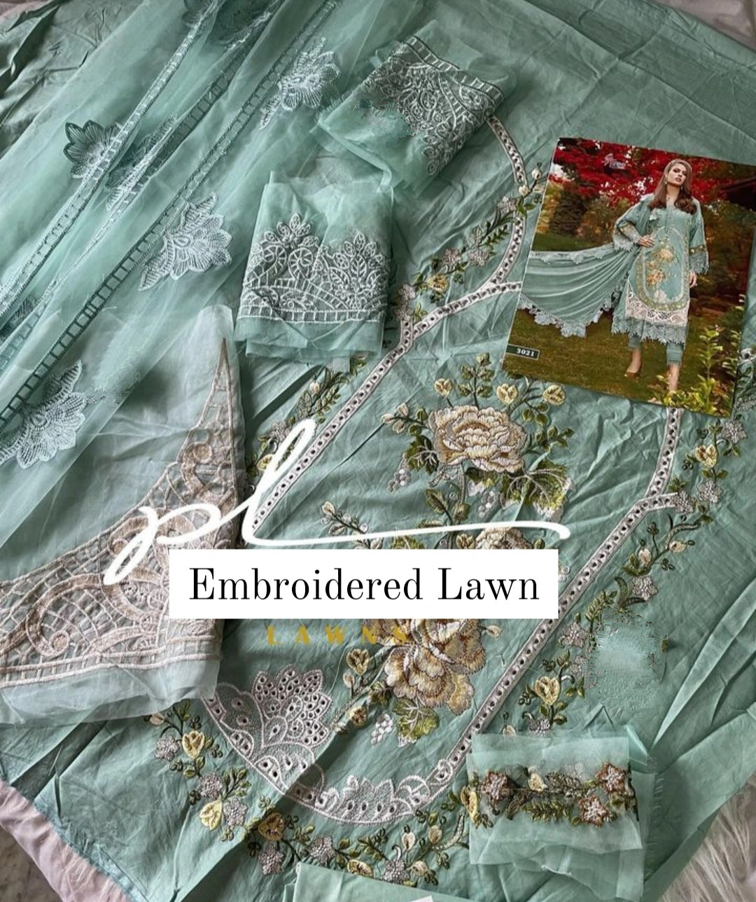 Embroidered Lawn Collection