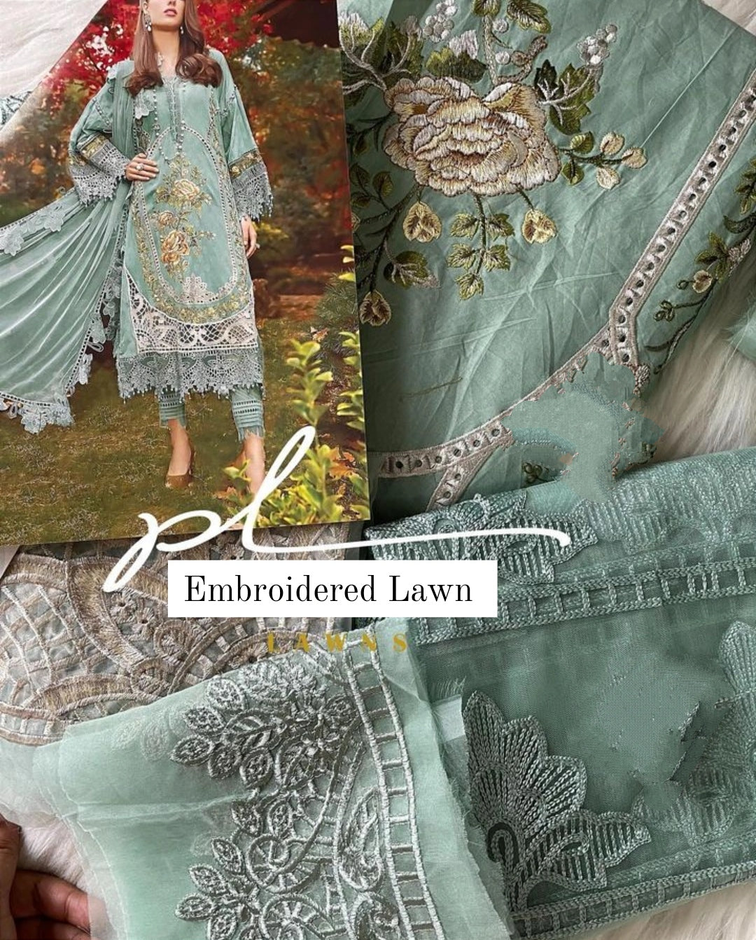 Embroidered Lawn Collection