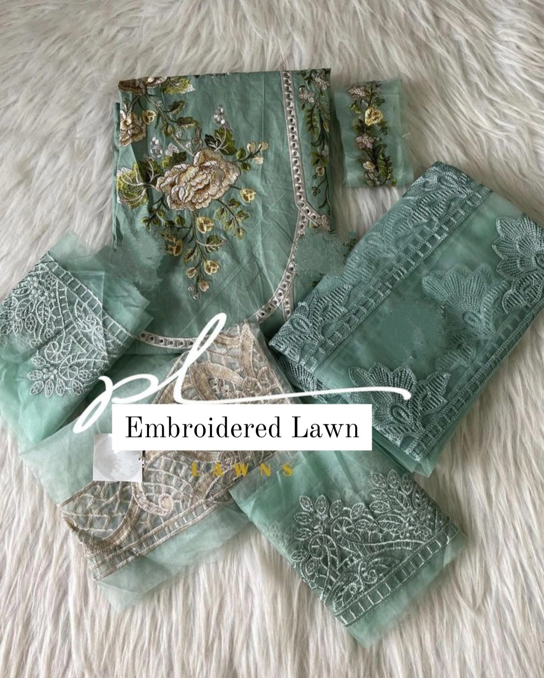 Embroidered Lawn Collection