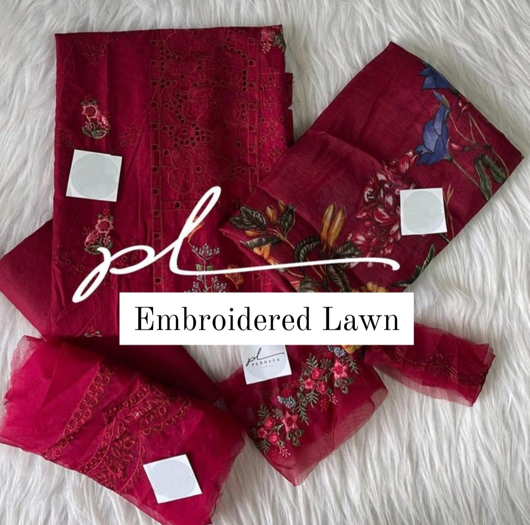 Embroidered Lawn Collection