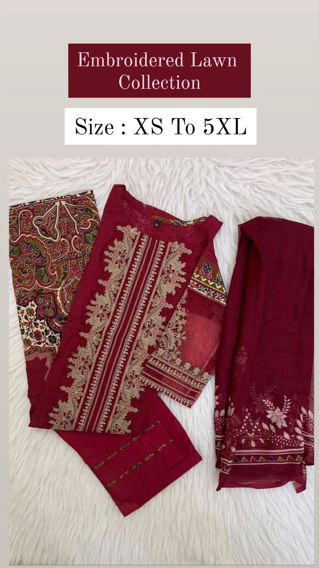 Embroidered Lawn Collection