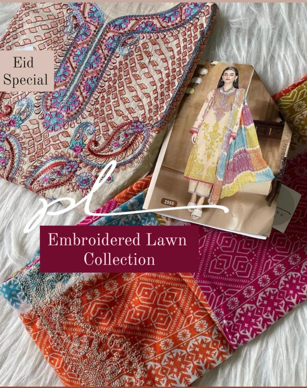 Embroidered Lawn Collection