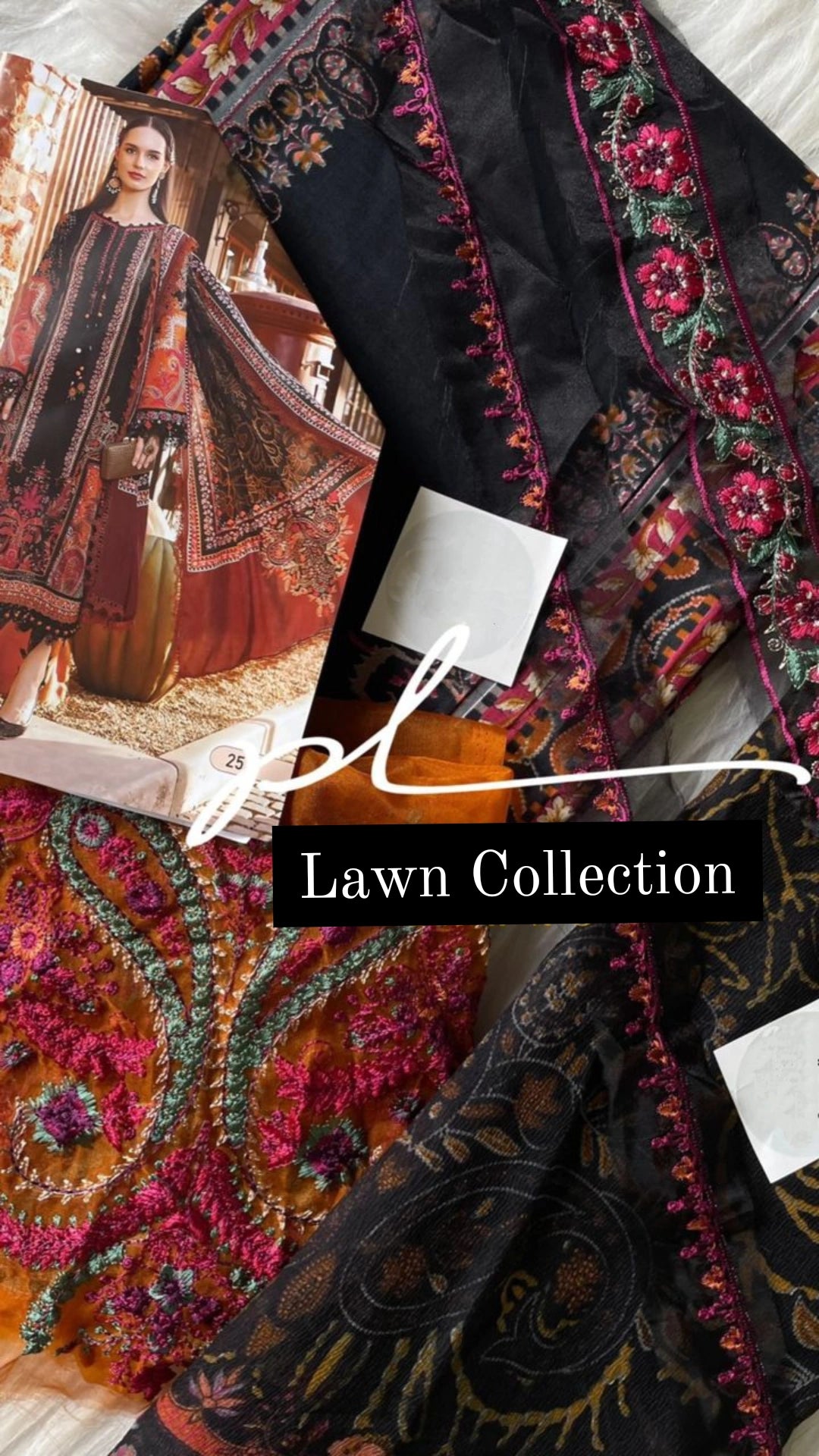 Embroidered Lawn Collection