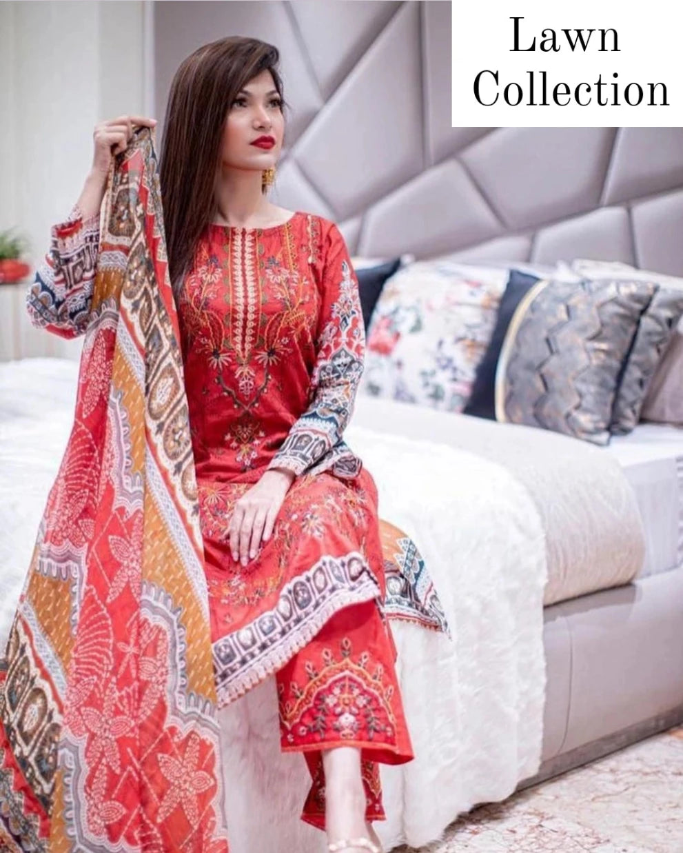 Embroidered Lawn Collection