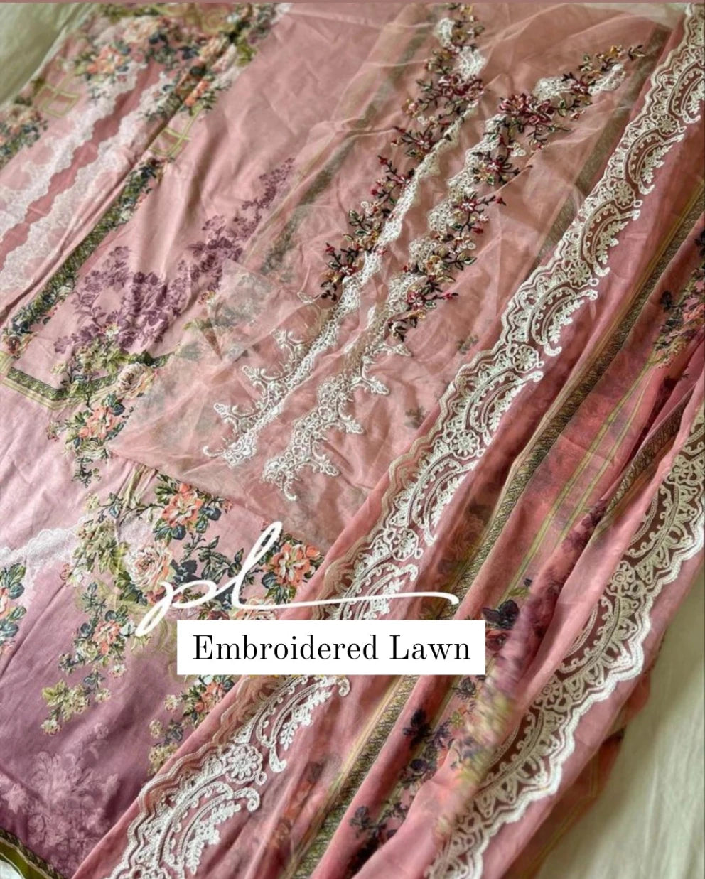 Embroidered Lawn Collection