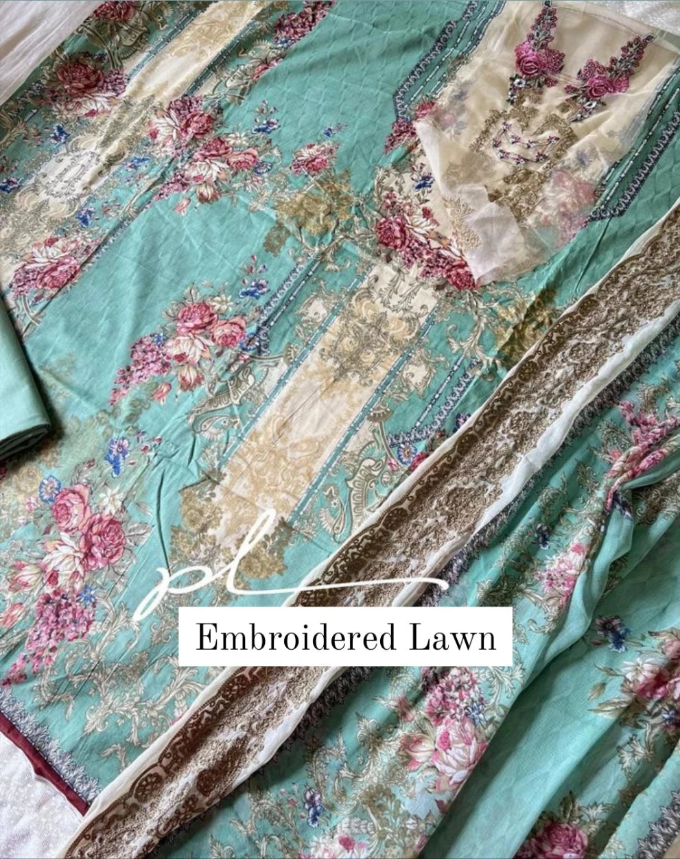 Embroidered Lawn Collection