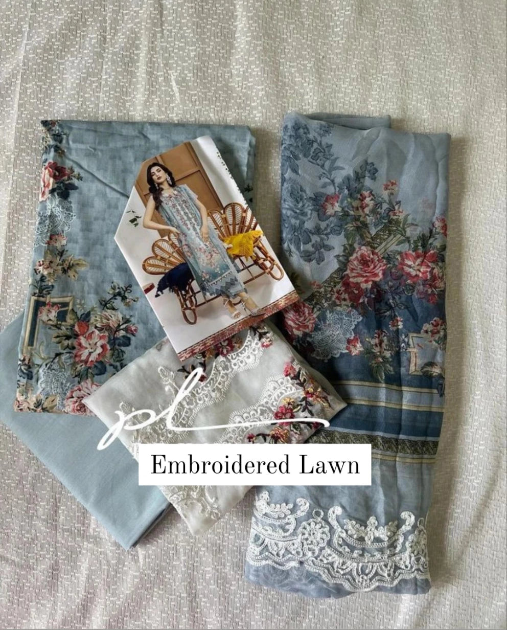 Embroidered Lawn Collection