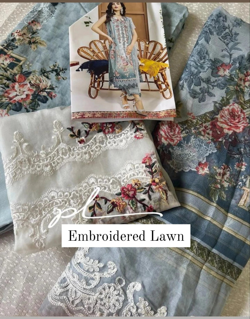 Embroidered Lawn Collection