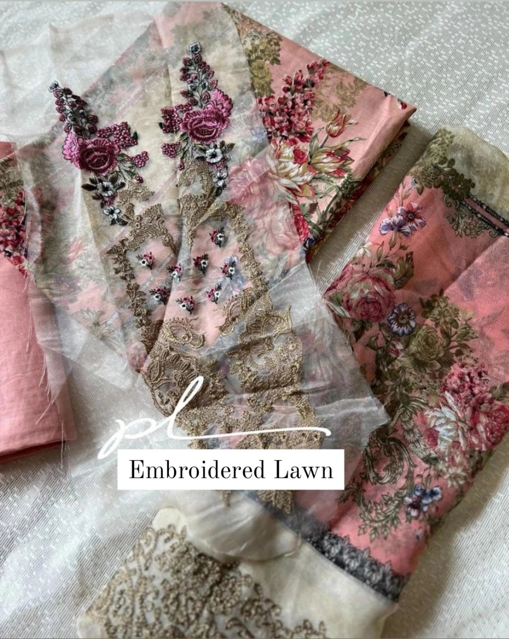 Embroidered Lawn Collection