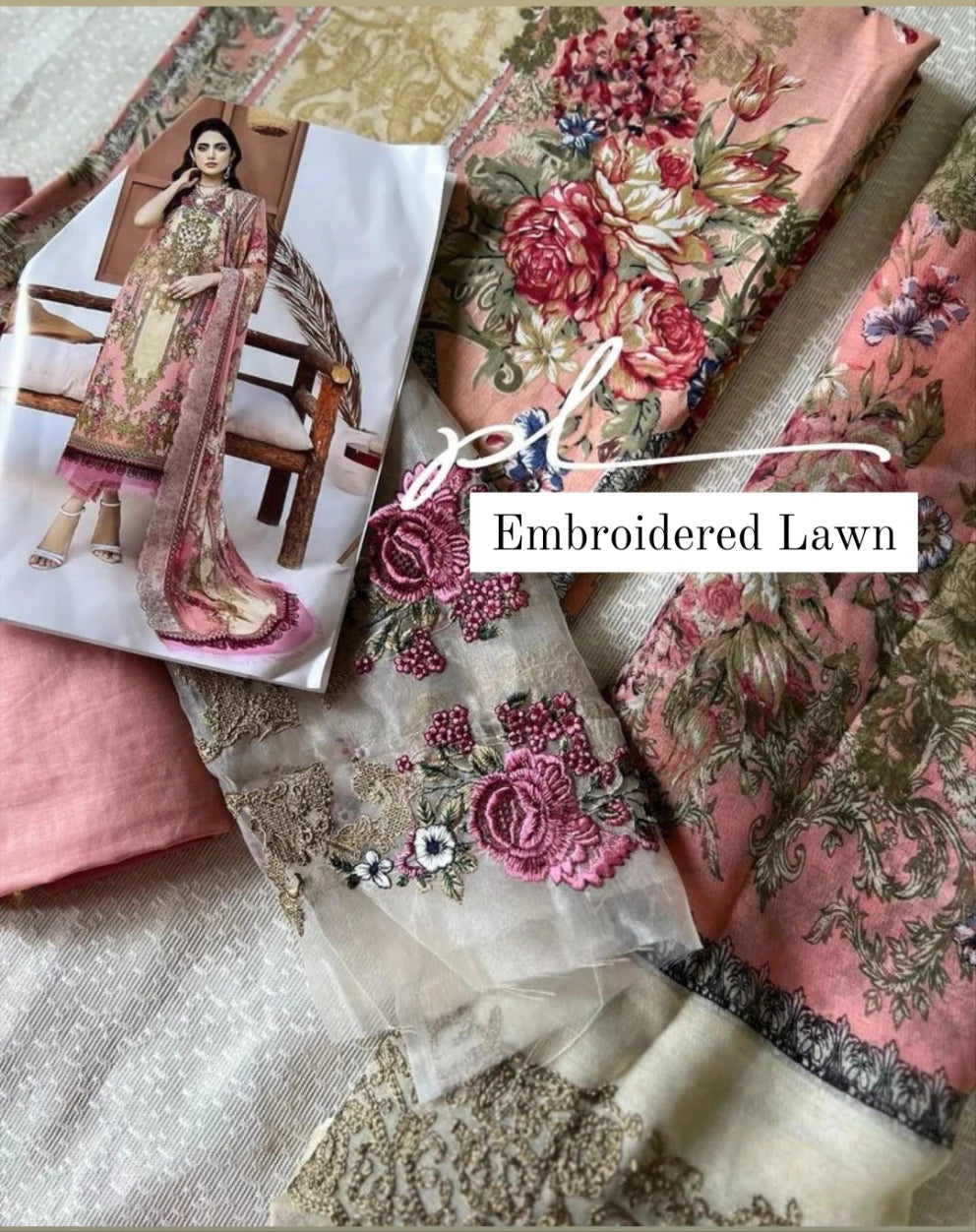 Embroidered Lawn Collection