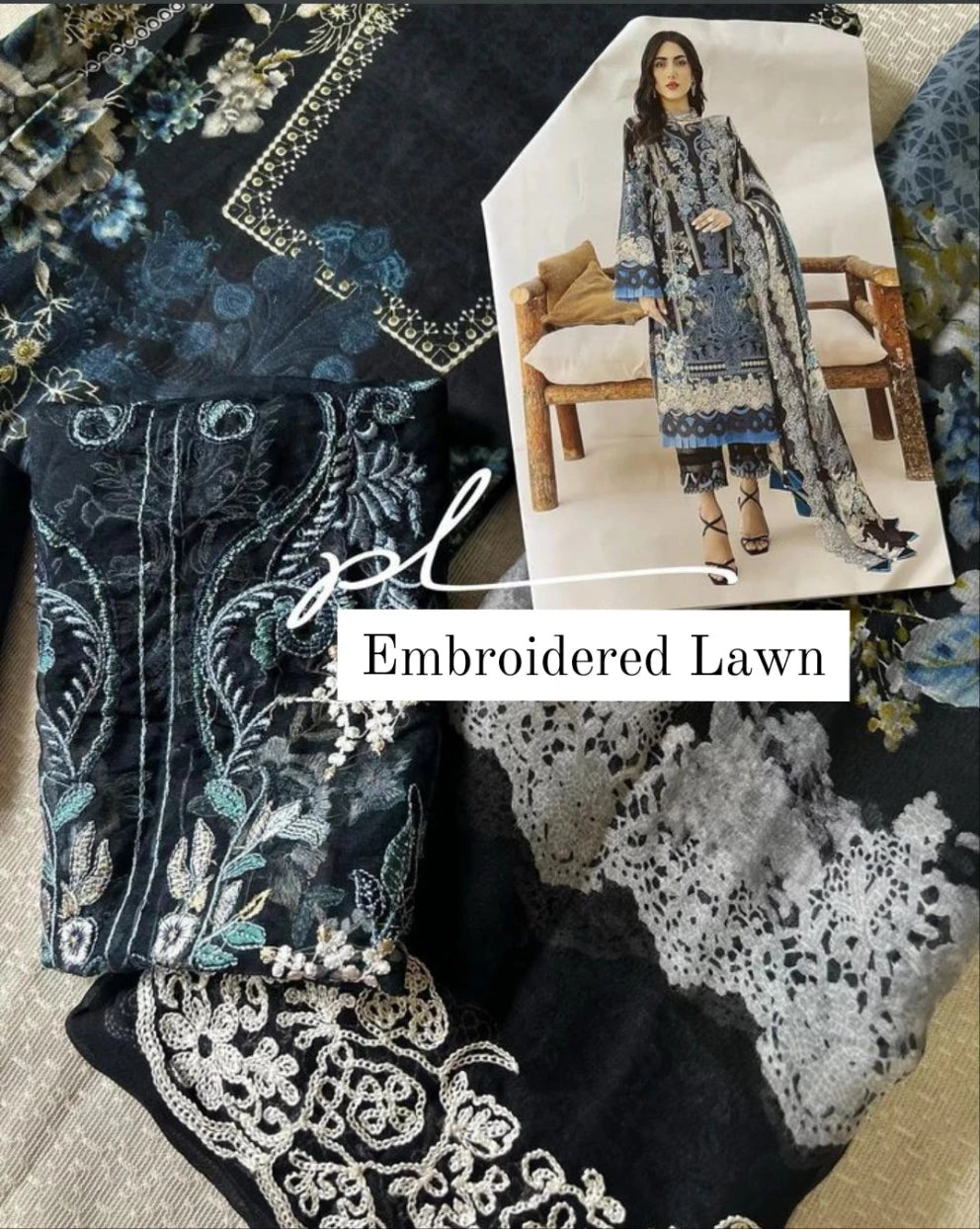 Embroidered Lawn Collection