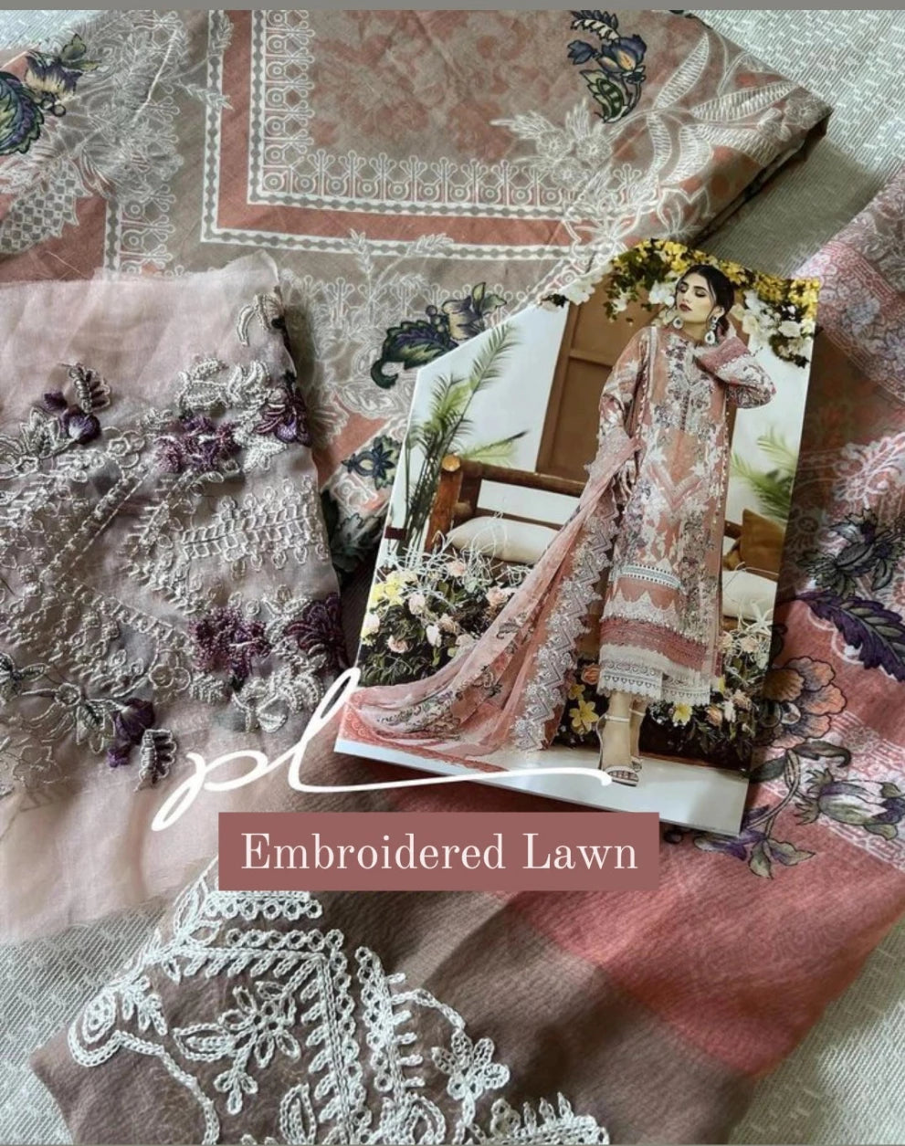 Embroidered Lawn Collection