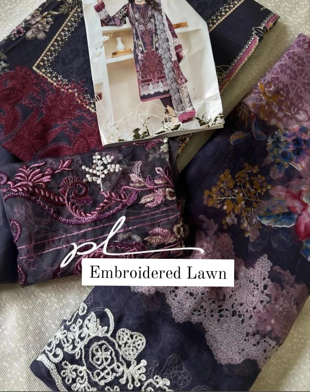 Embroidered Lawn Collection