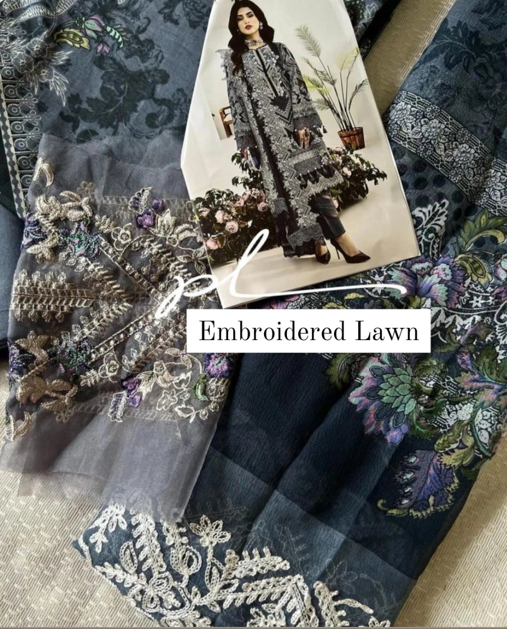 Embroidered Lawn Collection