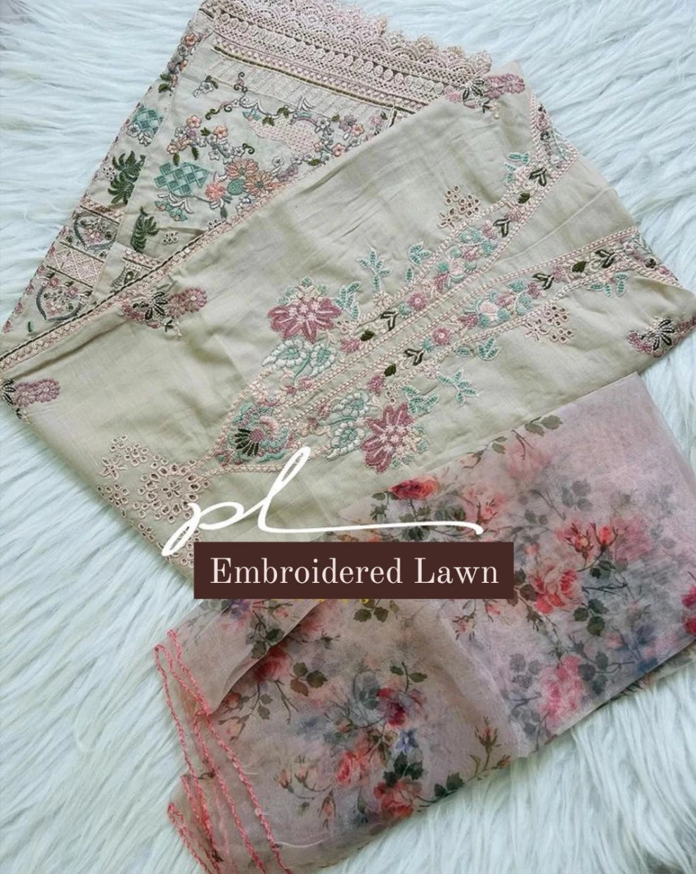 Embroidered Lawn