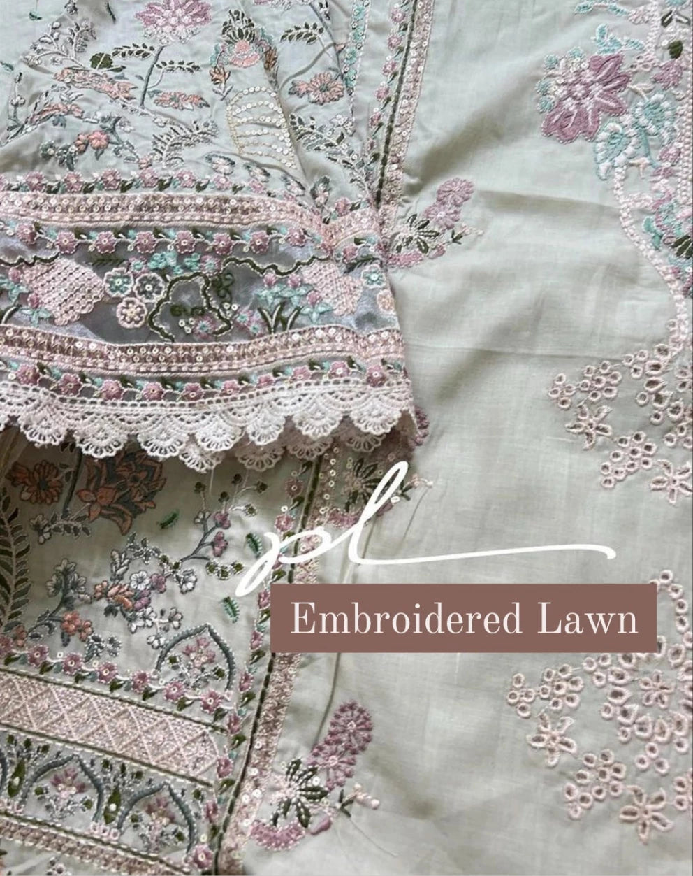 Embroidered Lawn