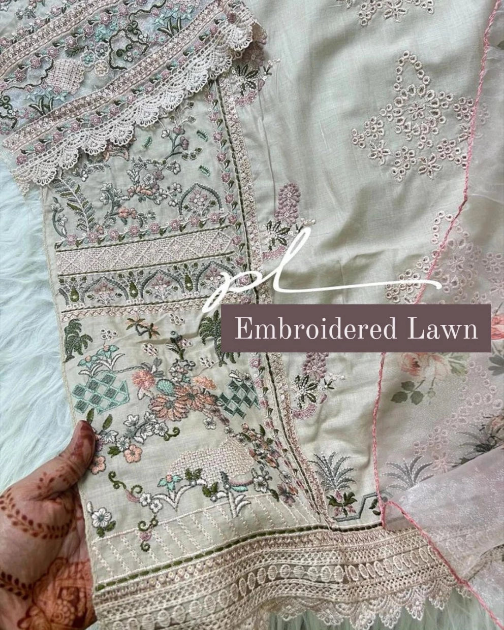 Embroidered Lawn