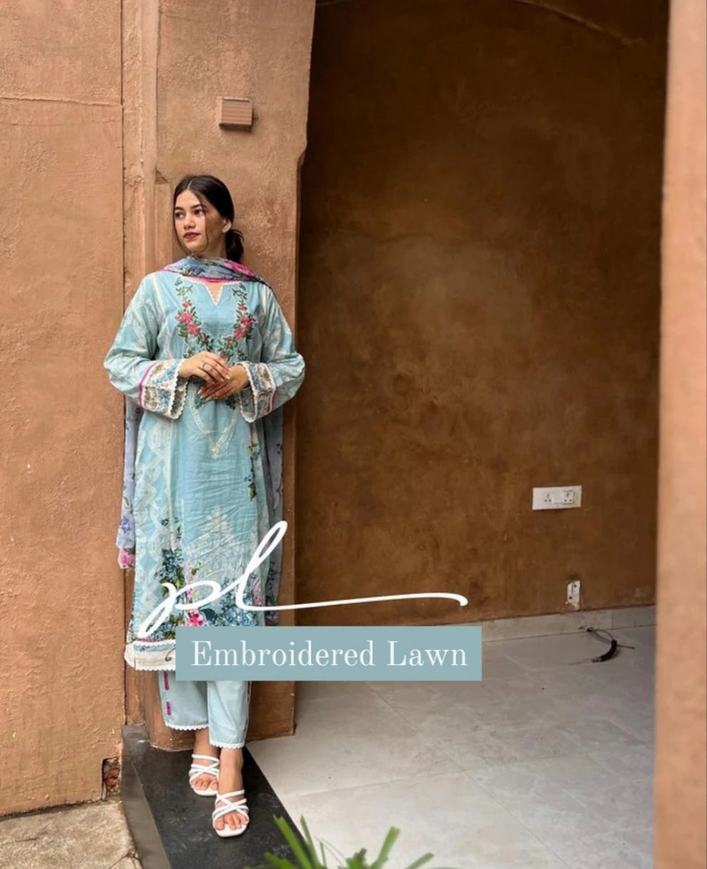 Embroidered Lawn Collection