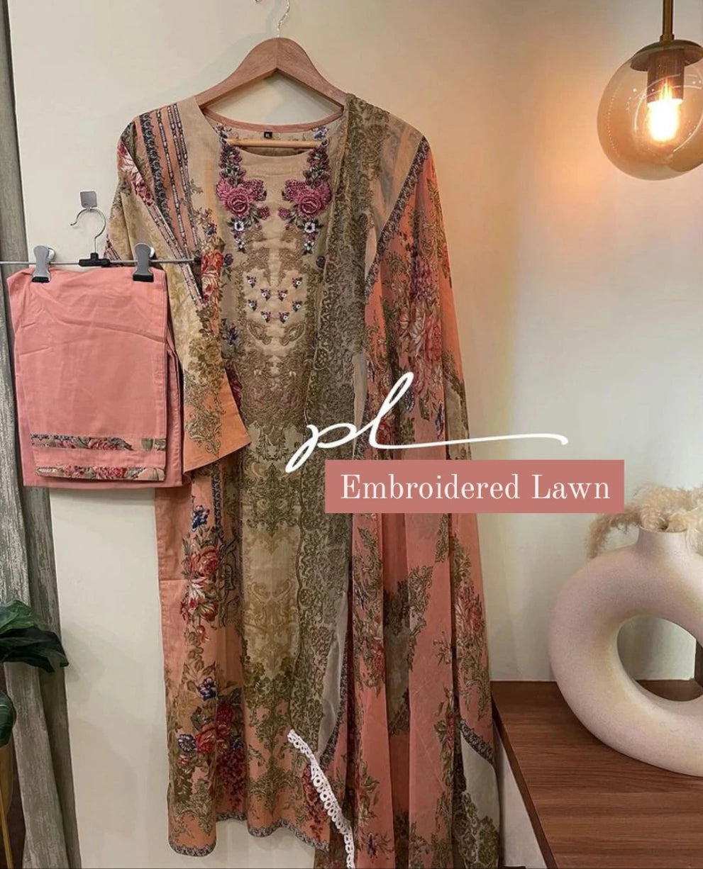 Embroidered Lawn Collection