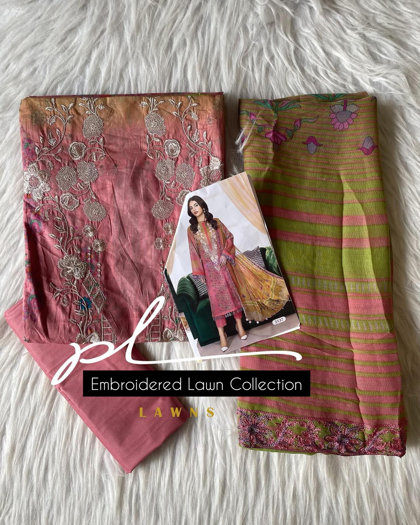 Embroidered Lawn Collection