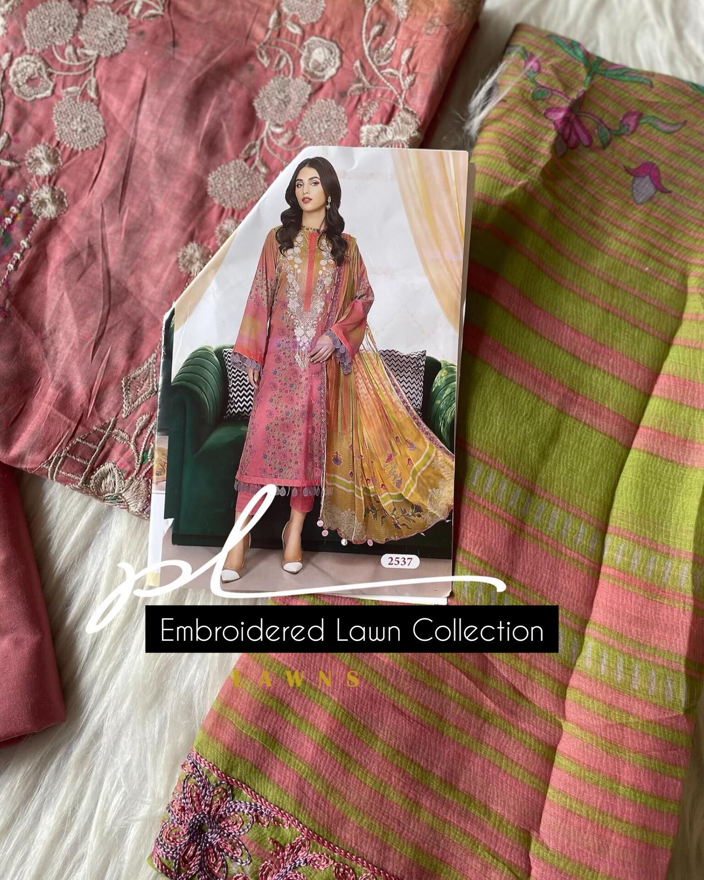 Embroidered Lawn Collection