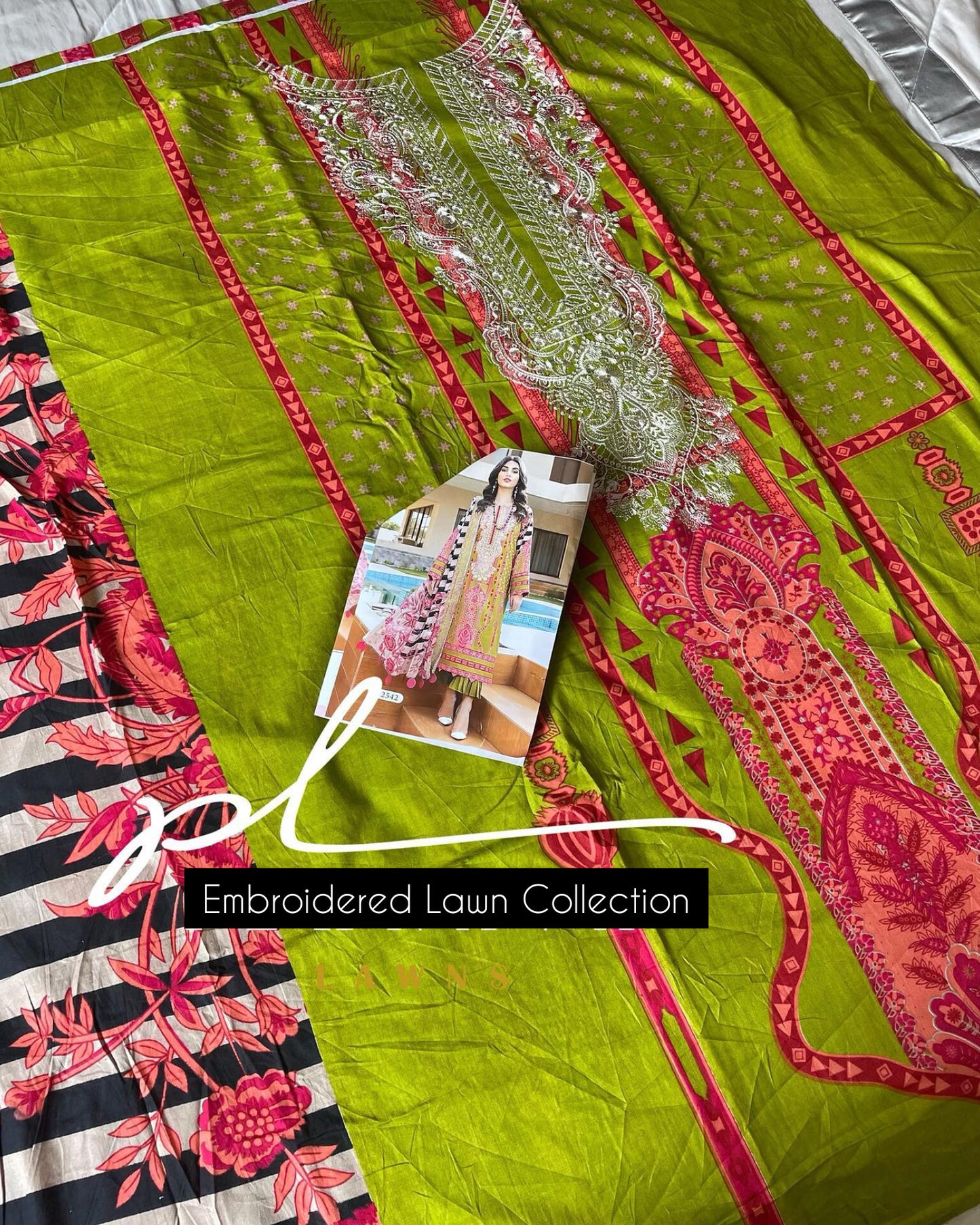 Embroidered Lawn Collection