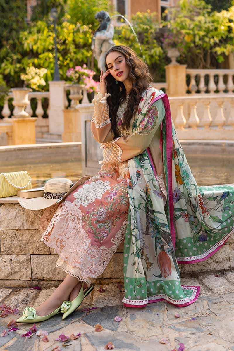 Embroidered Lawn Double Shaded Collection