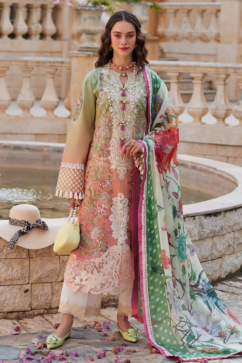 Embroidered Lawn Double Shaded Collection